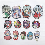 Touhou Project Japanese figure rubber Silicone mobile phone charms