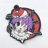 Touhou Project Japanese figure rubber Silicone mobile phone charms
