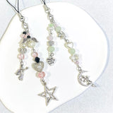 Y2K Beads Phone Charm Key Chain Angel for Her Girl Woman