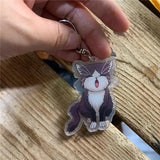 My Roommate Is A Cat Haru Keychain Strap Anime