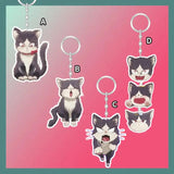 My Roommate Is A Cat Haru Keychain Strap Anime