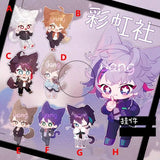 Kuzuha Saegusa Akina Acrylic Keychain Virtual YouTuber Figure