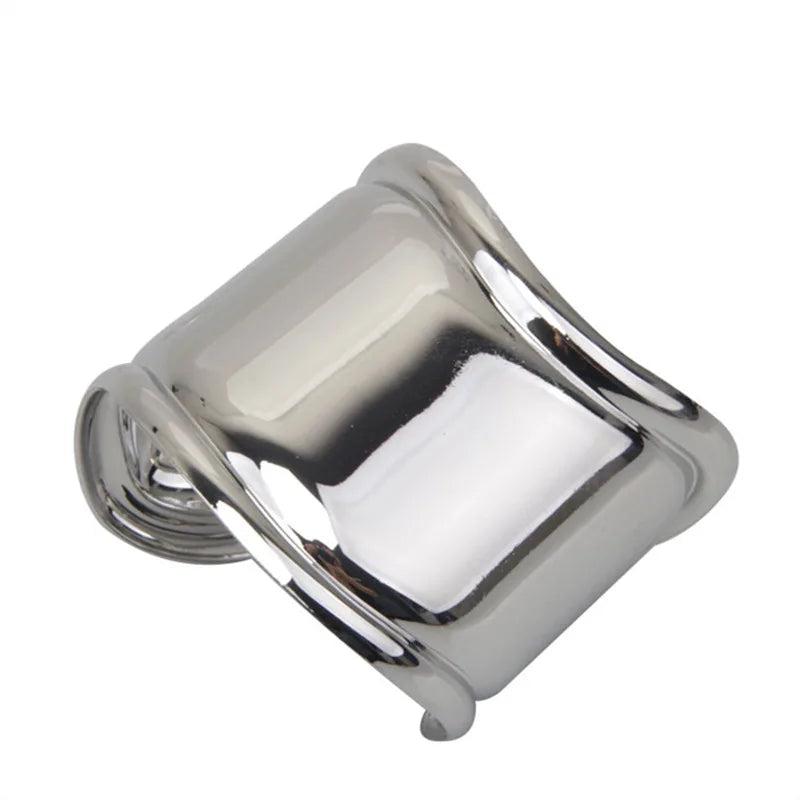Exaggerated Branch Wide Edge Bangle for Girls