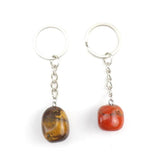 Agate Crystal Keychain Pendant Bag Key Chain