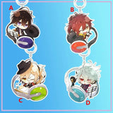 Collar x Malice Ichika Yanagi Aiji Keychain Strap Figure Accessory