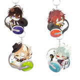 Collar x Malice Ichika Yanagi Aiji Keychain Strap Figure Accessory