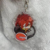 Collar x Malice Ichika Yanagi Aiji Keychain Strap Figure Accessory