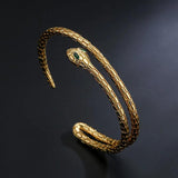 Vintage Curved Snake Bracelet Bohemian Bangle