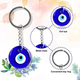 20 Eye Keychain Stylish Keyholder Decors Key Holder Accessory Gift