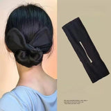 Multicolor Bun Print Headband Hairpin for Women Girl Hair Circle Holder 1pcs