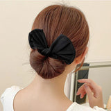 Multicolor Bun Print Headband Hairpin for Women Girl Hair Circle Holder 1pcs