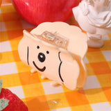 Retro Puppy Hair Claws with Shark Clips for Women