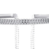 Rhinestone Tassel Hairband Headband Girls Hair Accessories