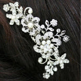 Bridal Wedding Accessories Hair Comb Jewelry Romantic Hair Pin Tiara Silver
