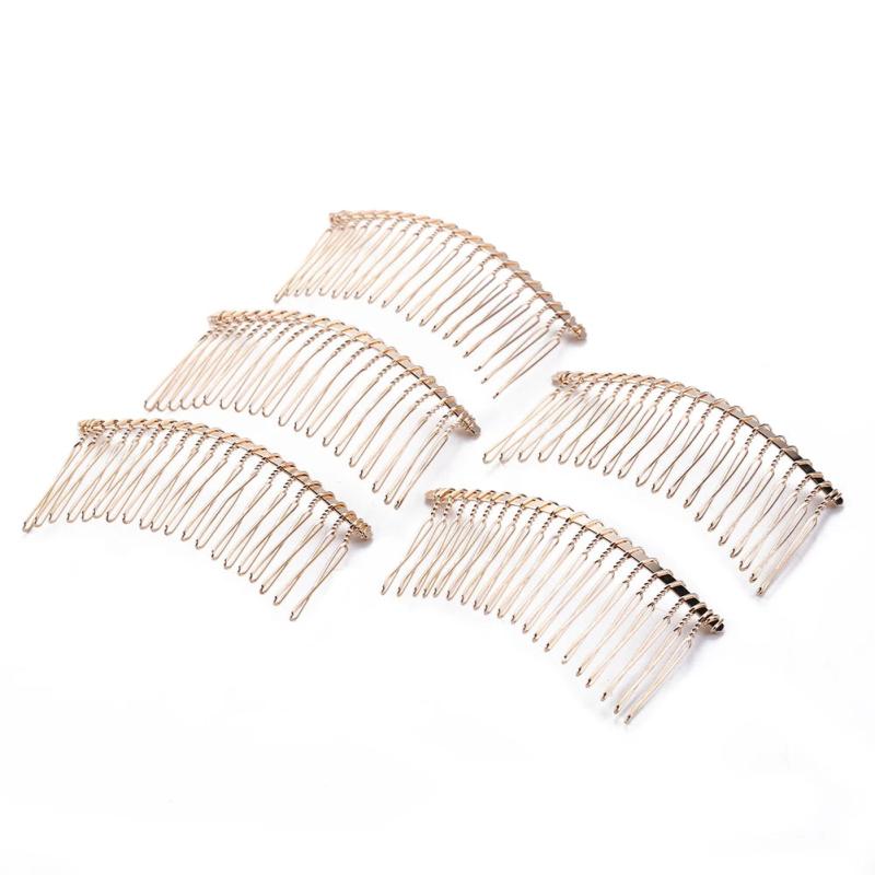 Fine Teeth Hair Comb 5pcs Wedding Hairpin Bride Decoration
