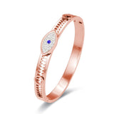 Enamel Bangle Stainless Steel Woman Bracelet Jewelry Gift
