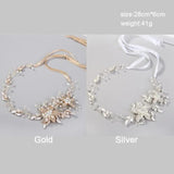 Western Bride Wedding Leaf Comb Hair Accessories
