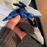 Geometric Shark Claws Hair Clip for Women Girls