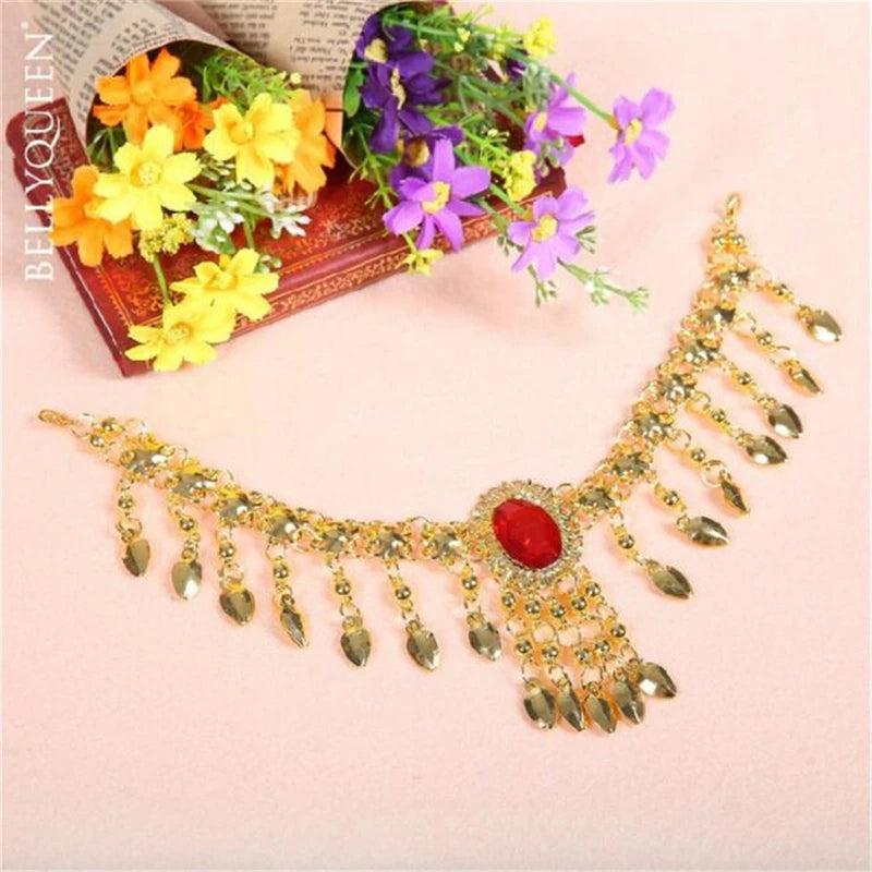 Boho Coin Head Chain Hair Band Dance Show Jewelry