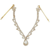 Crystal Bridal Head Chain Tiara Hair Jewelry Wedding Rhinestone Headband