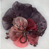 Silk Yarn Headdress Flower Cloth Hair Accessories for Women