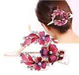 Colorful Flower Bridal Wedding Hair Clip