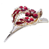 Colorful Flower Bridal Wedding Hair Clip