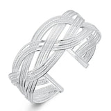 Women's Mesh Cross Bracelet & Bangles for Wedding Party