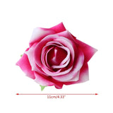Velvet Cloth Rose Hair Clip Wedding Party Hair Accessories