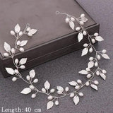 Bridal Pearl Headband Wedding Hair Accessory