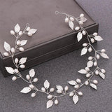 Bridal Pearl Headband Wedding Hair Accessory