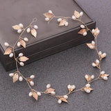 Bridal Pearl Headband Wedding Hair Accessory