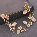 Bridal Pearl Headband Wedding Hair Accessory