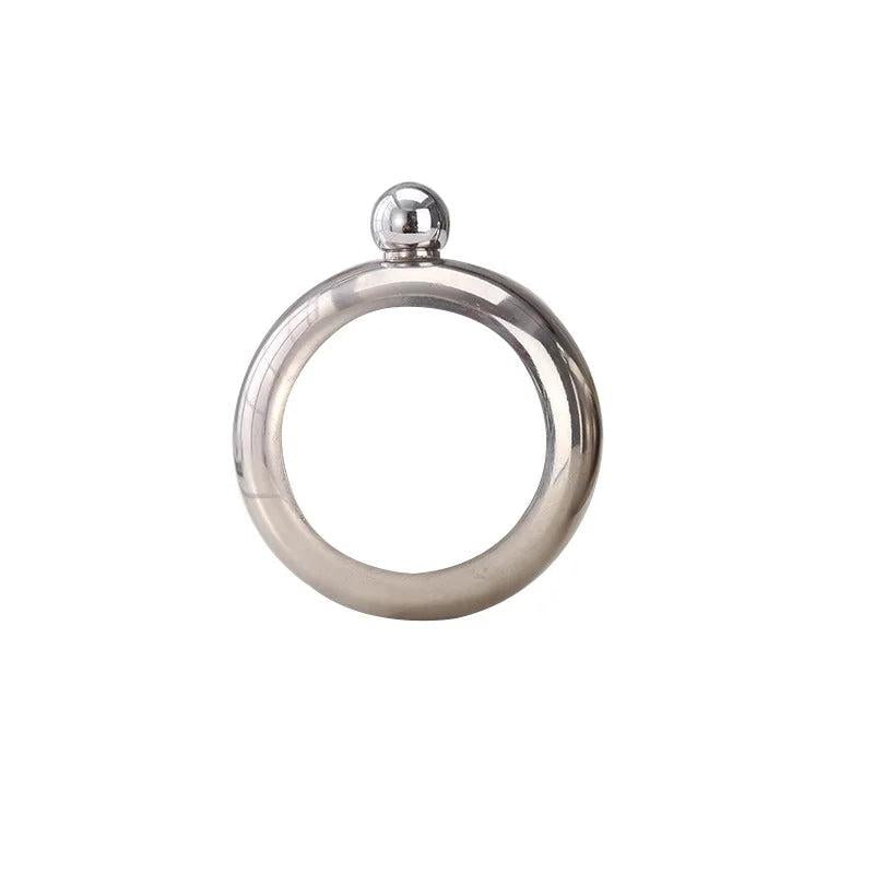 Flask Bangle Bracelet Wine Whisky Hip Flask Flagon Drinking Bottle