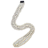 Pearl Beaded Hair Clip Hair Chain Clip Hair Rope For Braids