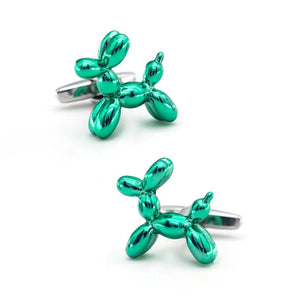 iGame Men's Balloon Dog Cuff Links - Funny Copper Gift