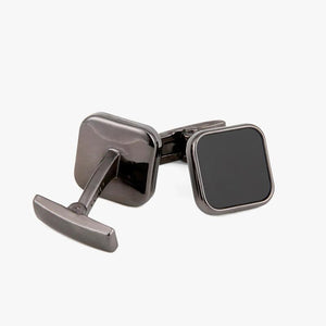 Men's Cufflinks XK19S093 High Matte Round Tuxedo Cuff Links