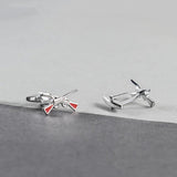 Double Gun Shotgun Cufflinks Metallic Paint Men's Shirt Suit Cuff Button