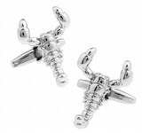 iGame Scorpion Cuff Links Silver Copper Shirt Cufflinks
