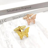 Personalised Butterfly Cufflinks for Women 2/Set Wedding Suit Cuff Links Gift