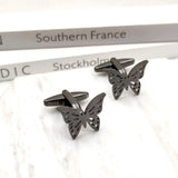 Personalised Butterfly Cufflinks for Women 2/Set Wedding Suit Cuff Links Gift
