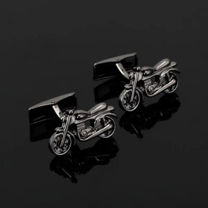 3D Motorcycle Cufflinks for Mens Shirt High Business Jewelry