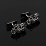 3D Motorcycle Cufflinks for Mens Shirt High Business Jewelry