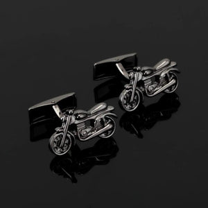 3D Motorcycle Cufflinks for Mens Shirt High Business Jewelry