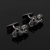 3D Motorcycle Cufflinks for Mens Shirt High Business Jewelry