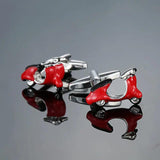 3D Motorcycle Cufflinks for Mens Shirt High Business Jewelry
