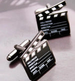 Stainless Steel Clapperboard Cufflinks MC-081