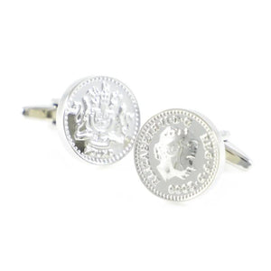 British Pound Coin Cuff Links - Father's Gift - Birthday Cuff Links