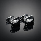 Red Wood Cufflinks for Men's Shirt Wedding Gift