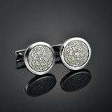Red Wood Cufflinks for Men's Shirt Wedding Gift